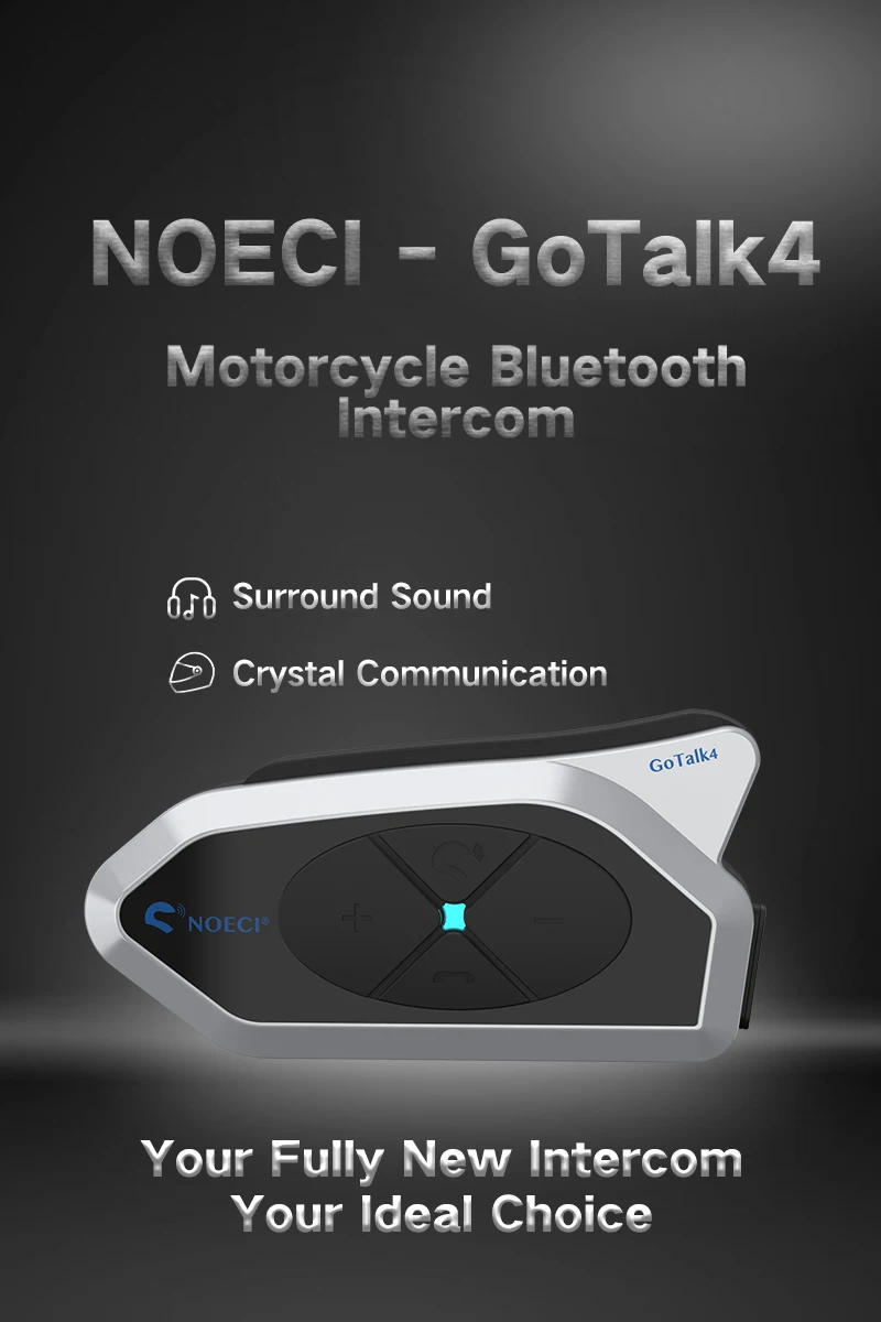 

Гарнитура для мотоциклетного шлема, Bluetooth 5,0, FM, 800 м