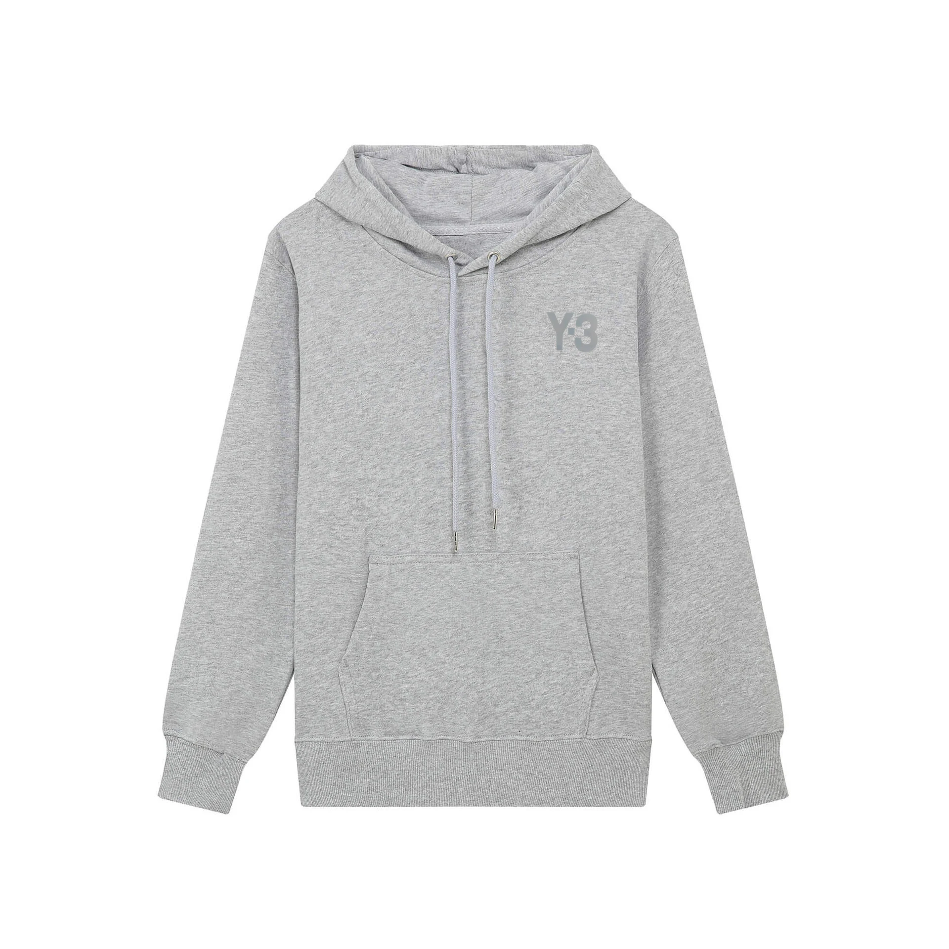 

New y-3 hooded sweatshirt loose casual autumn and winter thick jacket large size y3 fleece hoody for men and women 600g