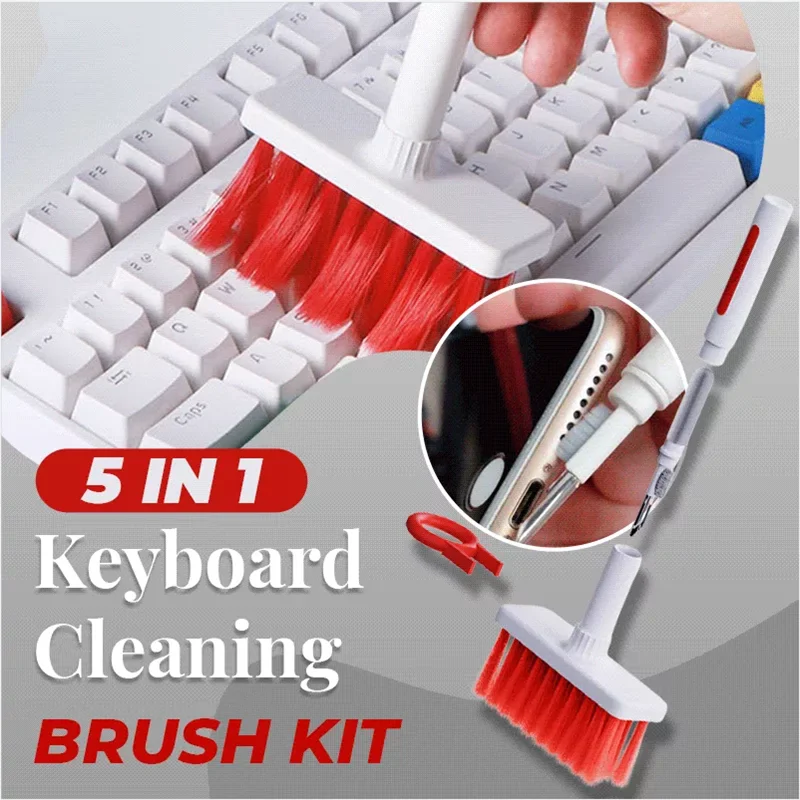 

Earplug Cleaning Pen Earplugs Clean Pen Digital Gap Cleaning Artifact Five Piece Keyboard Cleaning Brush Keyboard Cleaning Brush