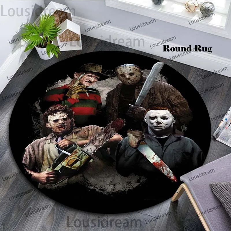 

Круглый ковер из микрофибры Silent Hill