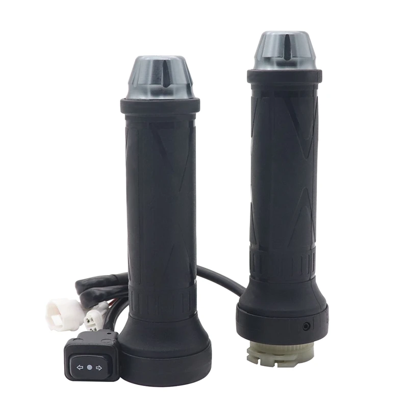 Черный 7/8 дюймов 22 мм руль мотоцикла электрические ручки с подогревом ручка