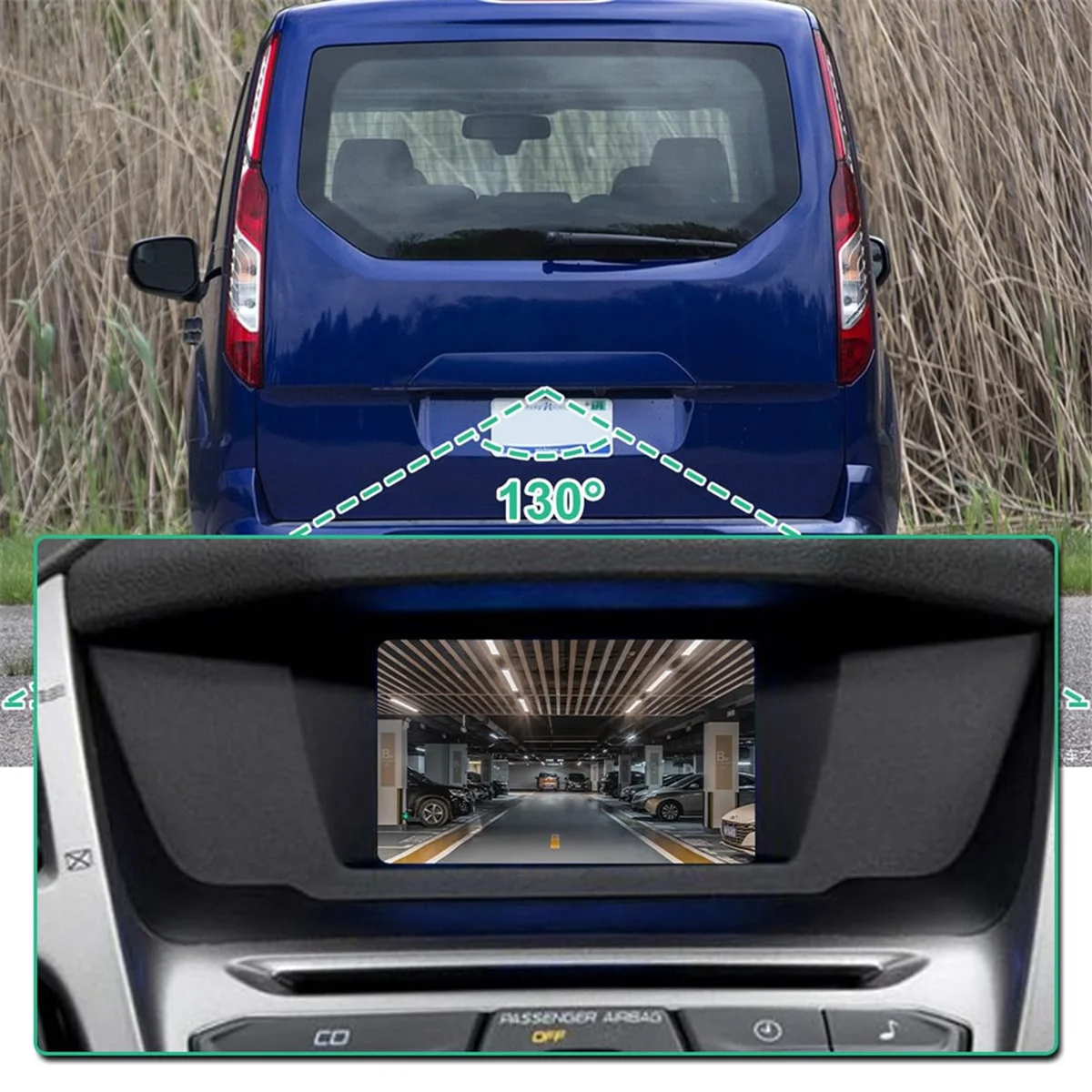CK4Z-19G490-A Резервная камера заднего вида для Ford Transit 150 250 350 2015-2017 Cargo Van 2018-2019 CK4Z19G490A