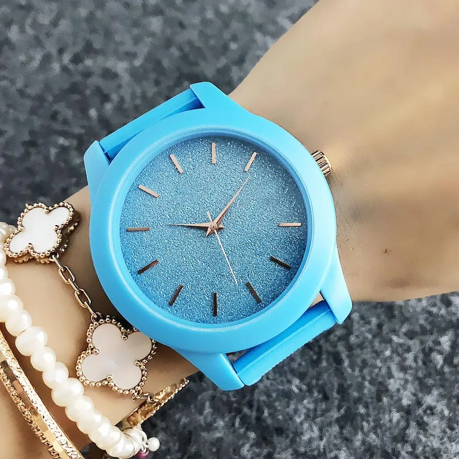New Women Watches Fashion Sports Brand Quartz Watch Women Casual Candy Color Silicone Crocodile Feminino Clock Relogio Watches enlarge