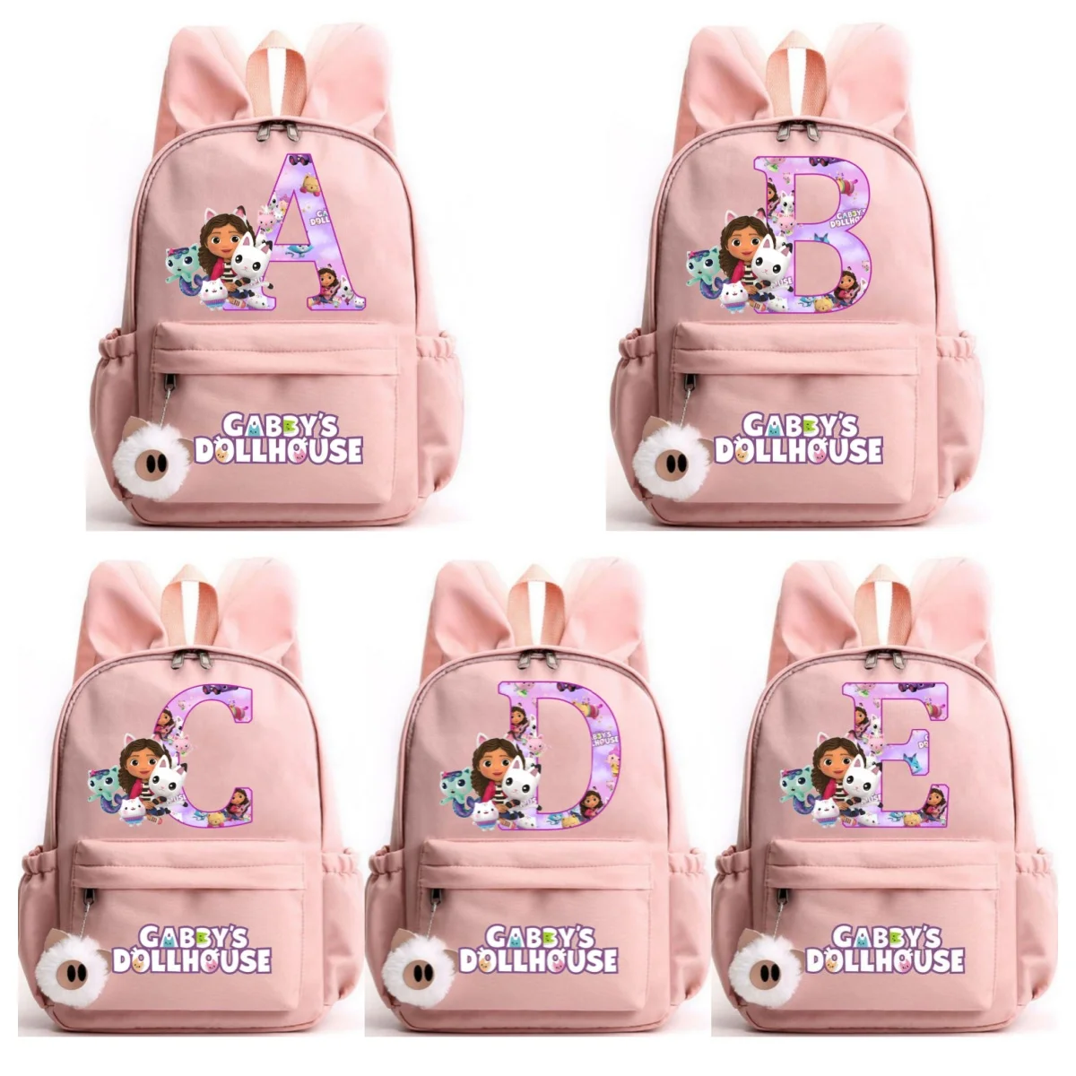 Kawaii Gabby кукольные домики рюкзак для девочек детский милый с героями мультфильмов