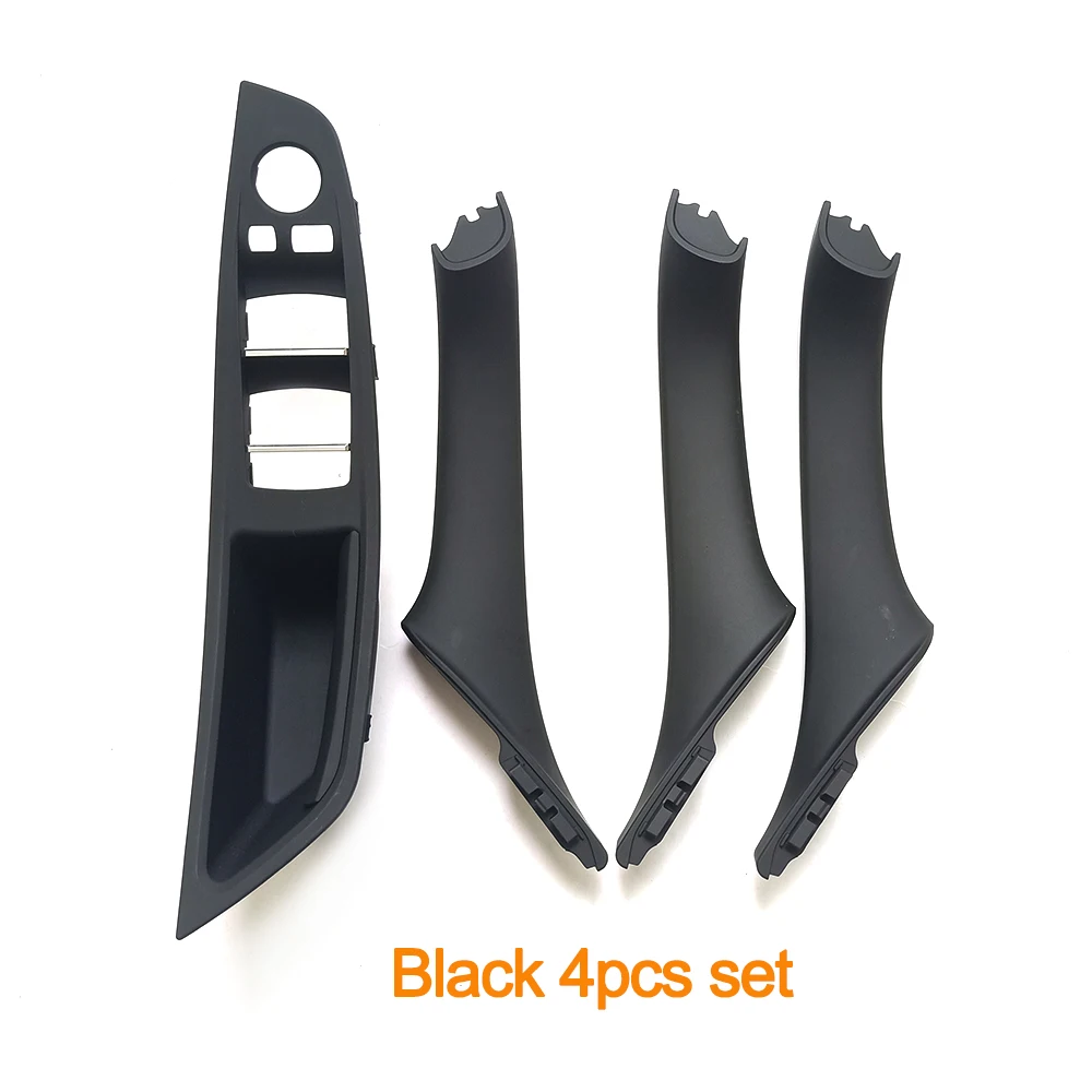 

LHD бежевый, черный, красный внутренний дверной подлокотник, утопленная панель, дверная ручка для BMW 5 серии F10 F11 520i 523i 525i 528i 530i