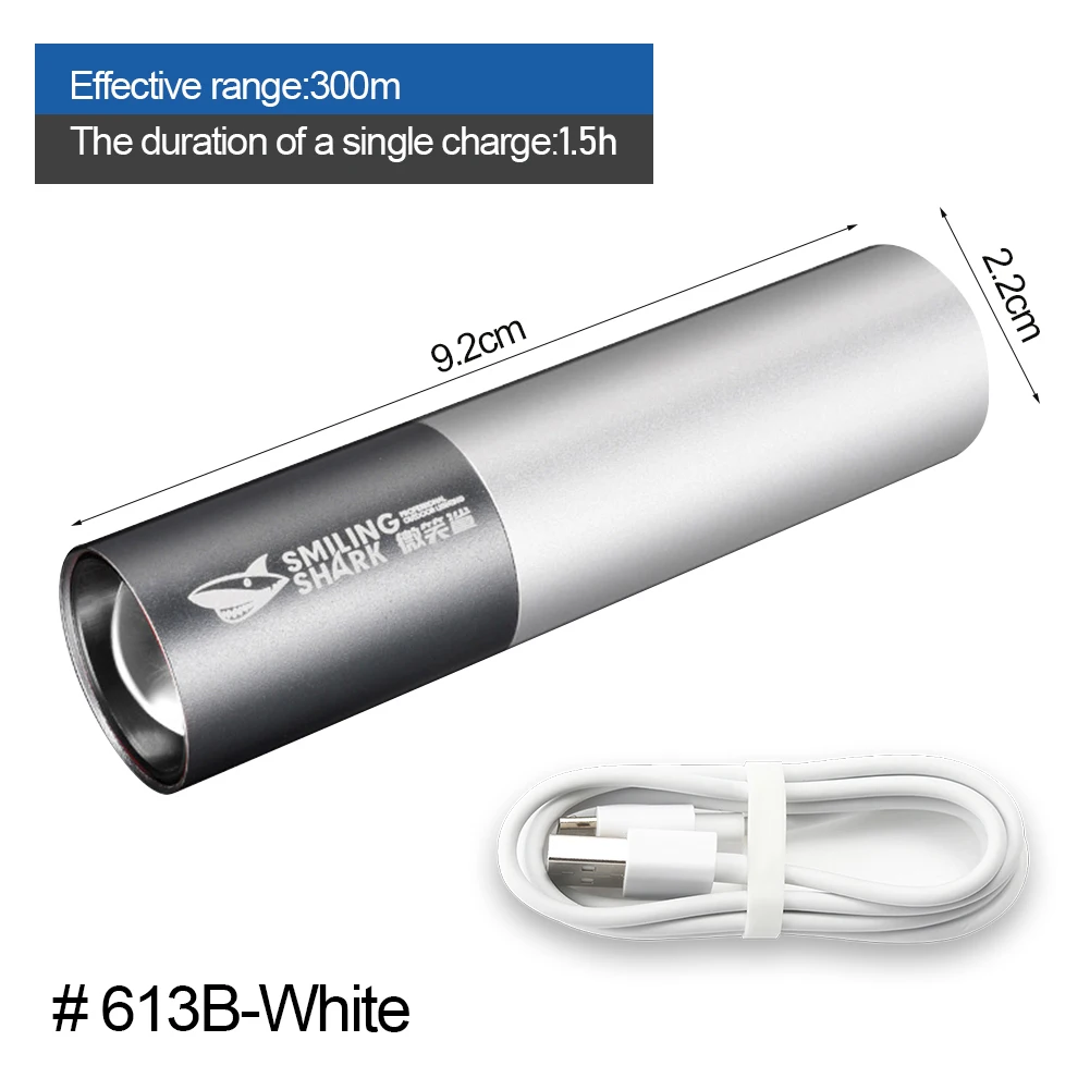 

Портативный светодиодный мини-фонарик Q5 с зарядкой от usb, масштабируемый Водонепроницаемый аварийный фонарик для самообороны для женщин, б...