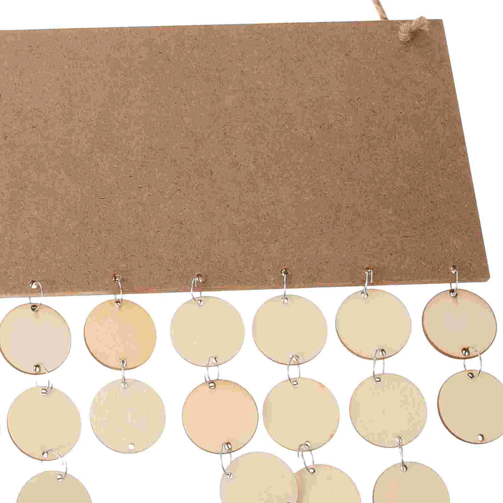 Круглые календари семейная доска на день рождения набор сделай сам настенные