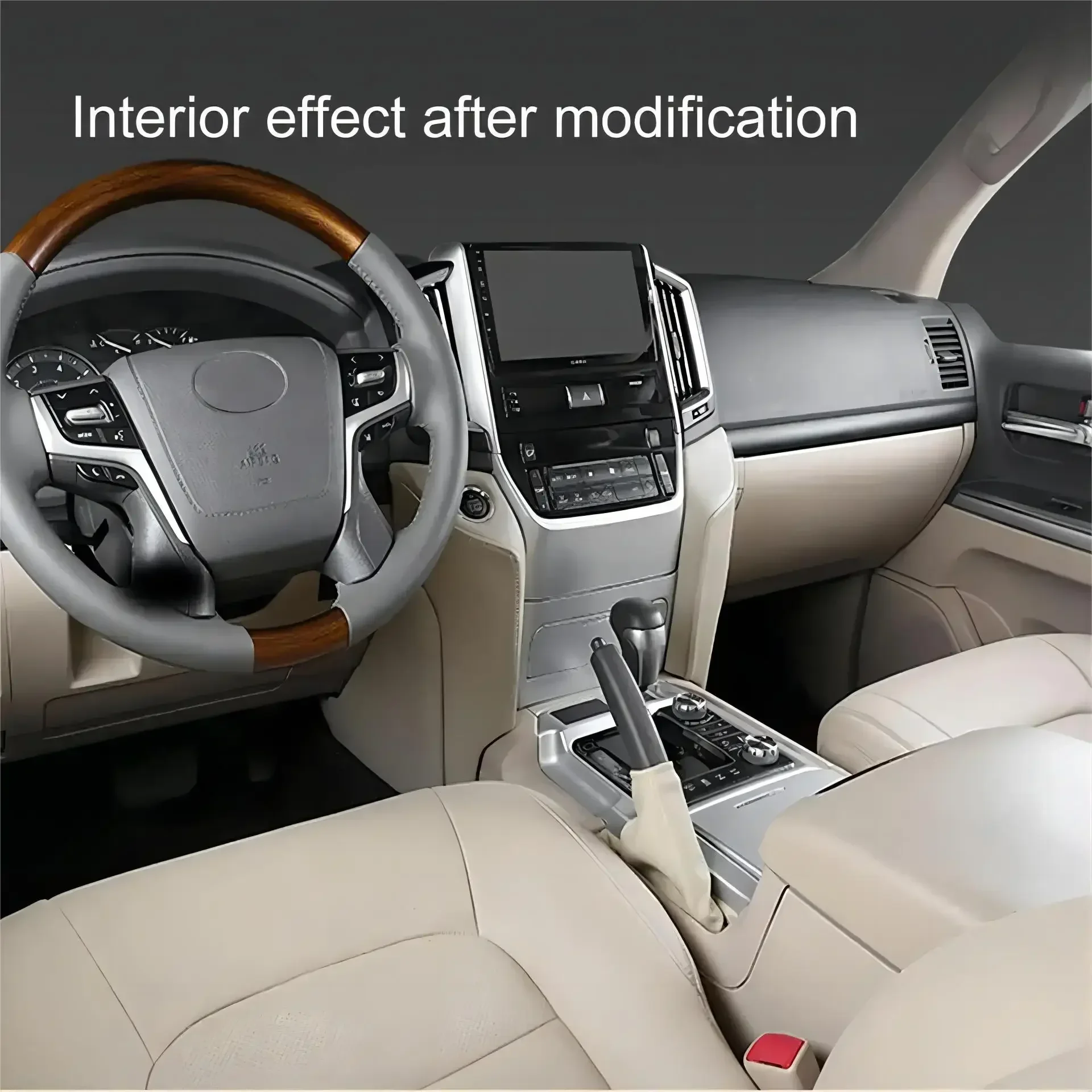 100% подходящая для новой приборной панели автомобиля внутренняя модернизация