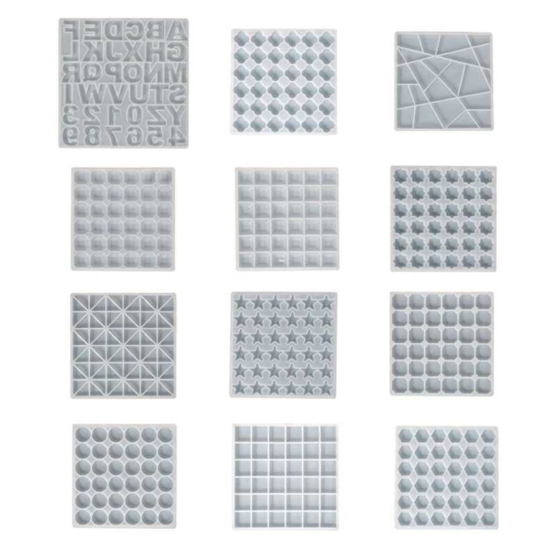 

Формы для подставок из смолы, формы для подставок из смолы для DIY, форма для литья эпоксидной смолы с буквами