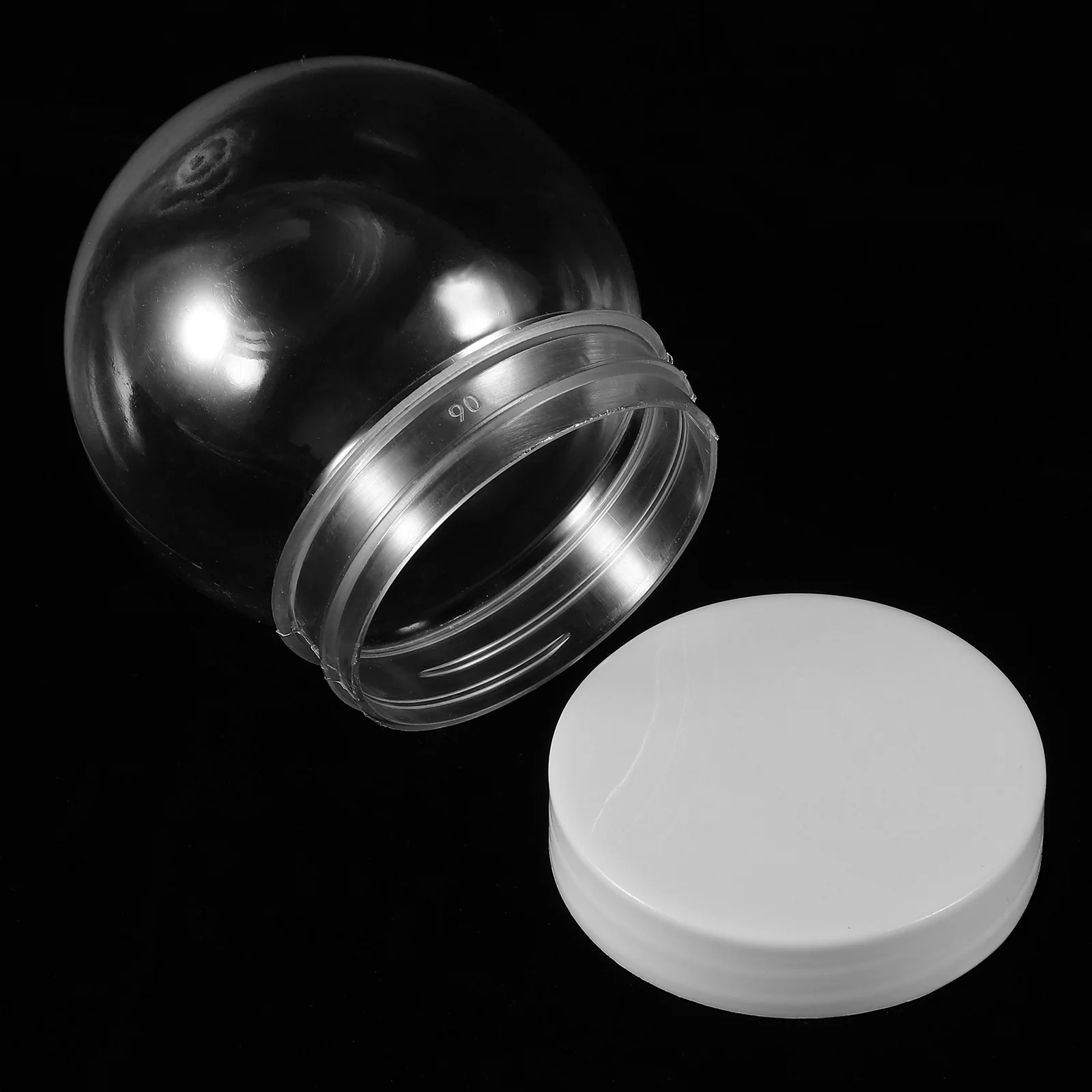 20 шт. прозрачная банка для снежков контейнер меда пластиковые банки держатель