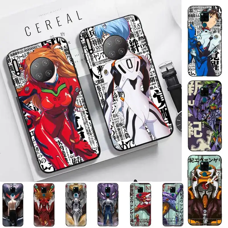 

BANDAI Neon Genesis Evangelion EVA Phone Case for Huawei Mate 20 10 9 40 30 lite pro X Nova 2 3i 7se