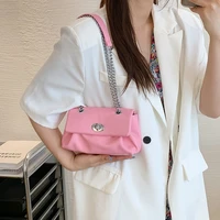 niche design women fashion chain bag 2022 new lady daily commuting pleated cloud messenger girl armpit bag office work exquisite