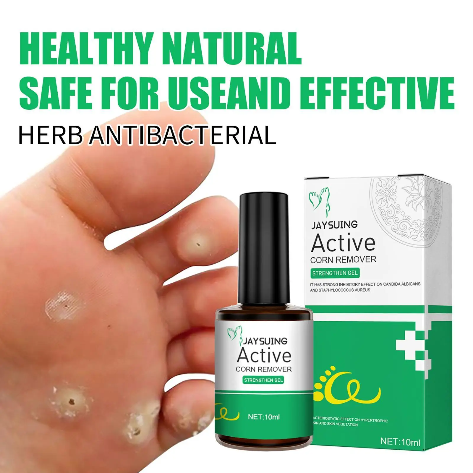 

Effectively Foot Corn Remover Liquids Gentle Remove Foot Calluses Warts Smooth Skin Mild Wart Removal Corns Foot Care Solution