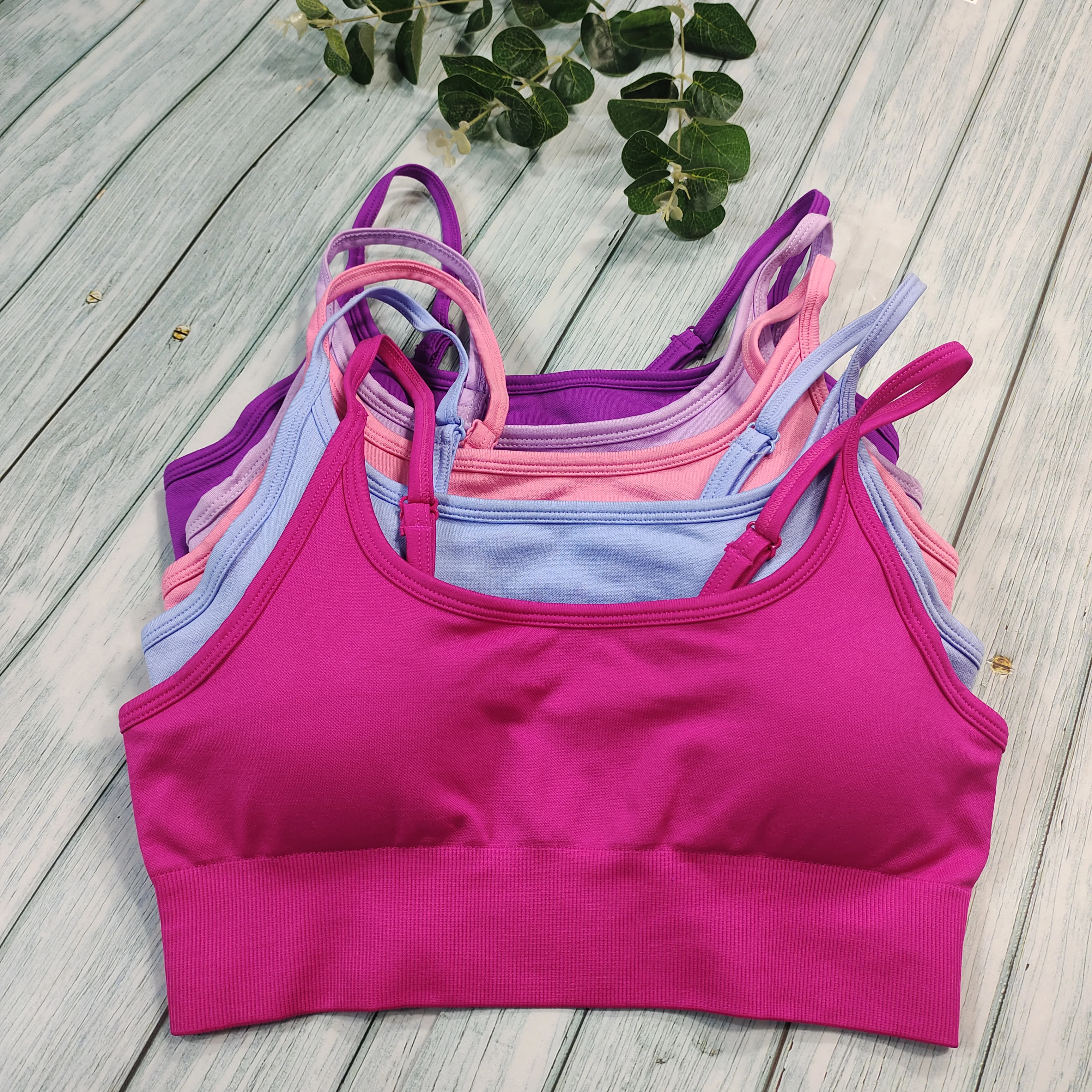 

Sexy Solid Women Sports Bra Tops Push Up For Gym Top Fitness Yoga Running Breathable Bras Sportswear