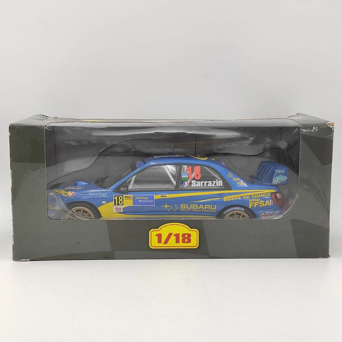 Модель IXO 1:18 Subaru Impreza S9 WRC (из литого металла) # Модель автомобиля 18 Rally Alloy (art.: 3920d8ca6f359) - 3920d8ca6f359