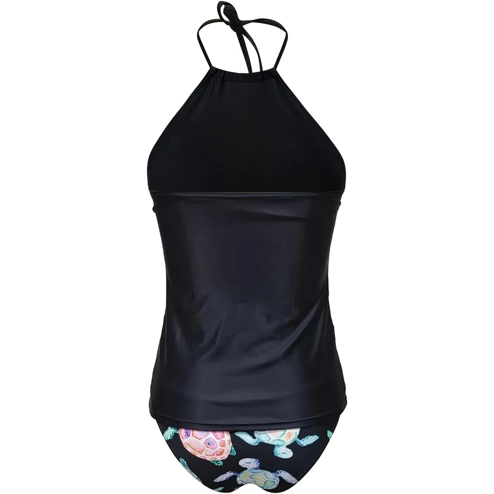 

Women Flower Print Tankini Sets Women Two Piece Sexy Bikini for Outdoor Swimming Diving