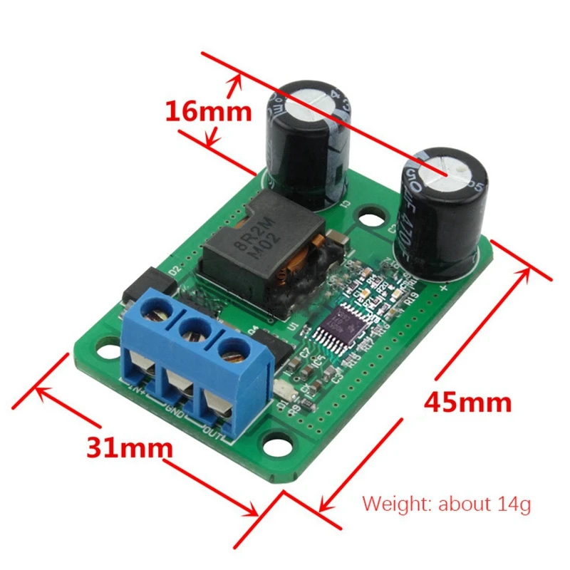 HW-468 DC-DC Step-Down Module 24V/12V To 5V/5A Power Supply IN (9-35V) Instead Of 055L