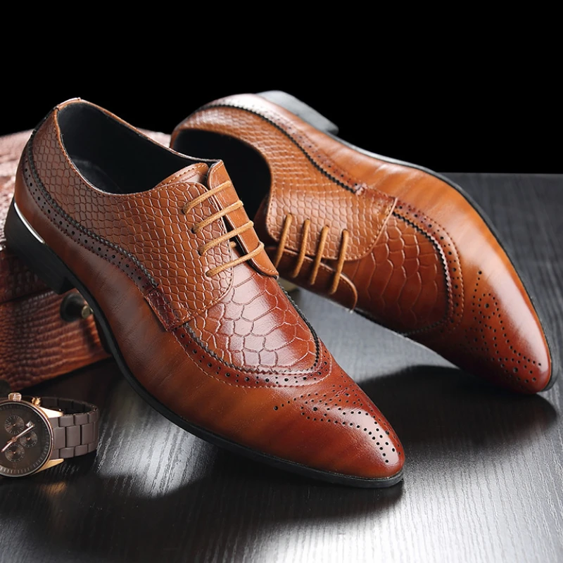 

ботинки мужские мужская летняя обувь окфорды мужские обувь мужская стильная осенние туфли мужские Мужские деловые кожаные туфли, деловые повседневные оксфорды, на шнуровке, в британском стиле, офисная обувь для свадьбы