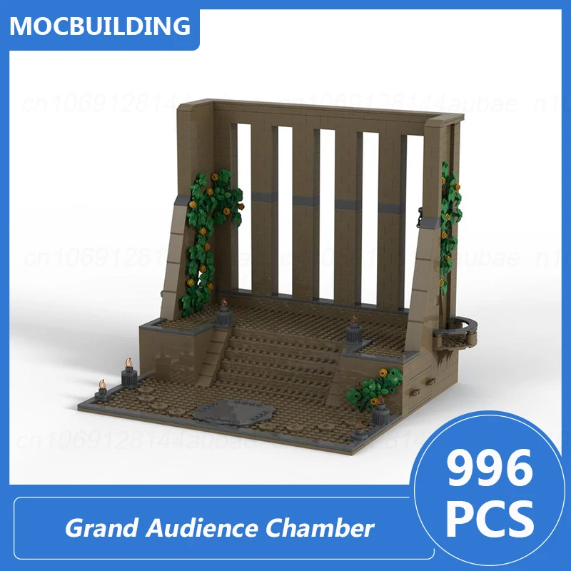 

Yavin 4 Temple Grand Audience Chamber Mini Display Stand Model Moc Building Blocks Diy Assemble Bricks Kids Toys Gifts 996PCS