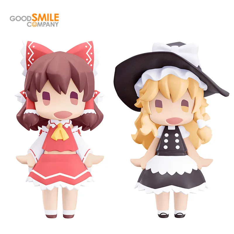 

In Stock Original GOOD SMILE HELLO! Touhou Project Hakurei Reimu Anime Figure 10Cm Action Figurine Model Toys for Boys Gift