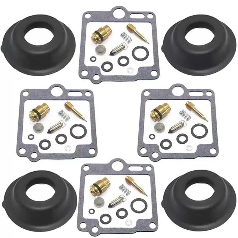 

4X для Yamaha XJR1200 1994-1998 XJR 1200, комплект для ремонта карбюратора, ремонтная диафрагма