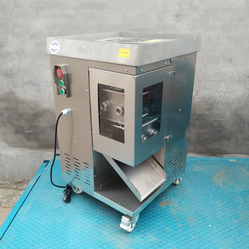 

Автоматическая ломтерезка для мяса PBOBP 150 кг/ч, коммерческая многофункциональная машина для резки свежего мяса, бытовая ломтерезка для ягненка 220 В