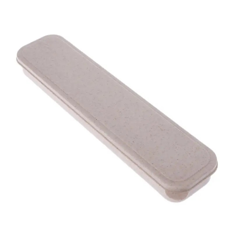 

Portable Box Dishware Kitchen Utensils Case Eco-Friendly Wheat Straw Cutlery Camping Picnic