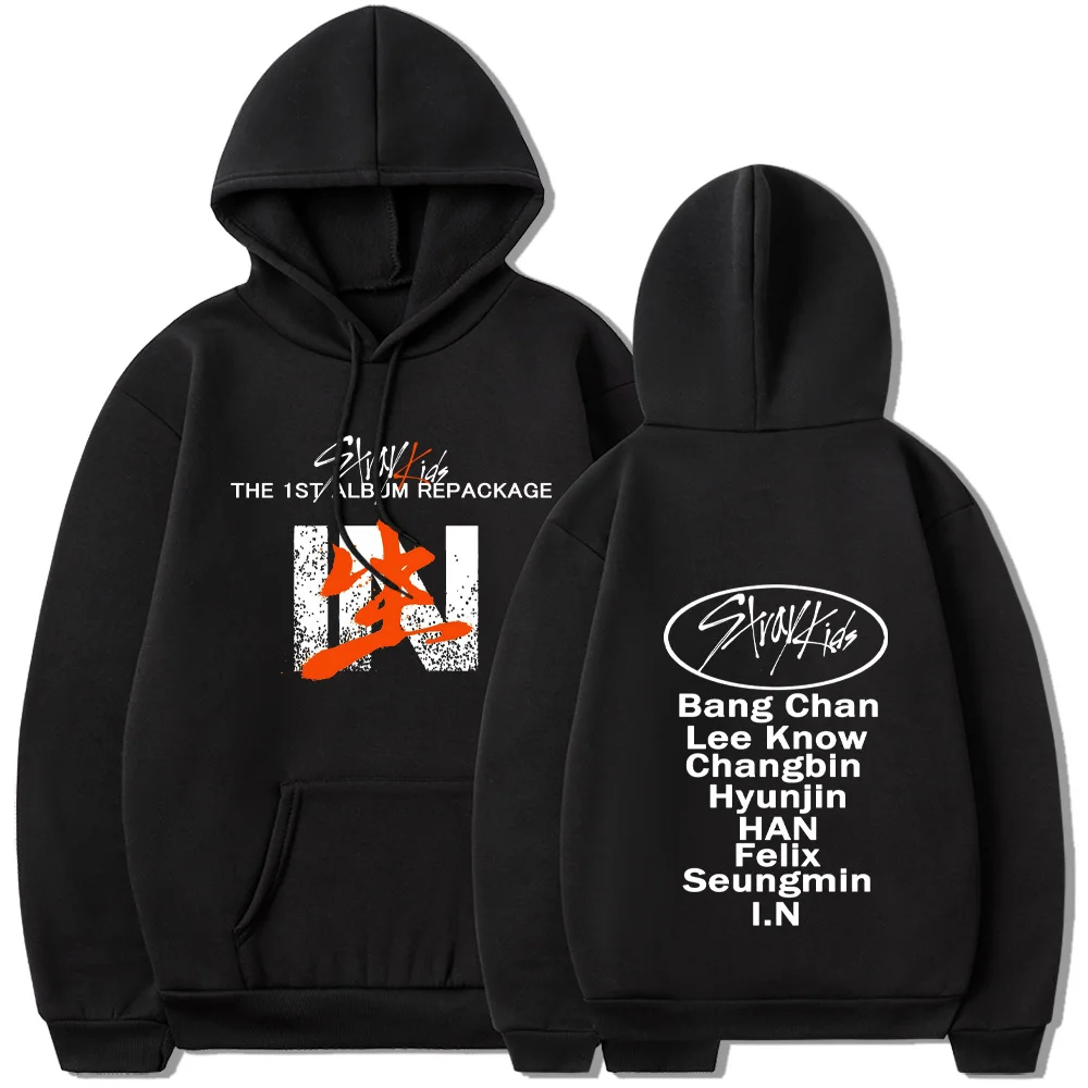 

Stray Kids IN LIFE Hooded Sweatshirts Kpop Men Oversize Hoodie Women Top Winter Pullover Tracksuit Korean Fashion Couple Clothes