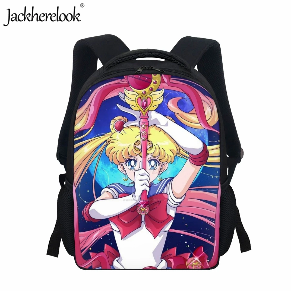 

Jackherelook аниме принт Сейлор Мун модная новинка школьная сумка для детского сада ежедневный практичный мультяшный рюкзак сумка для книг для отдыха