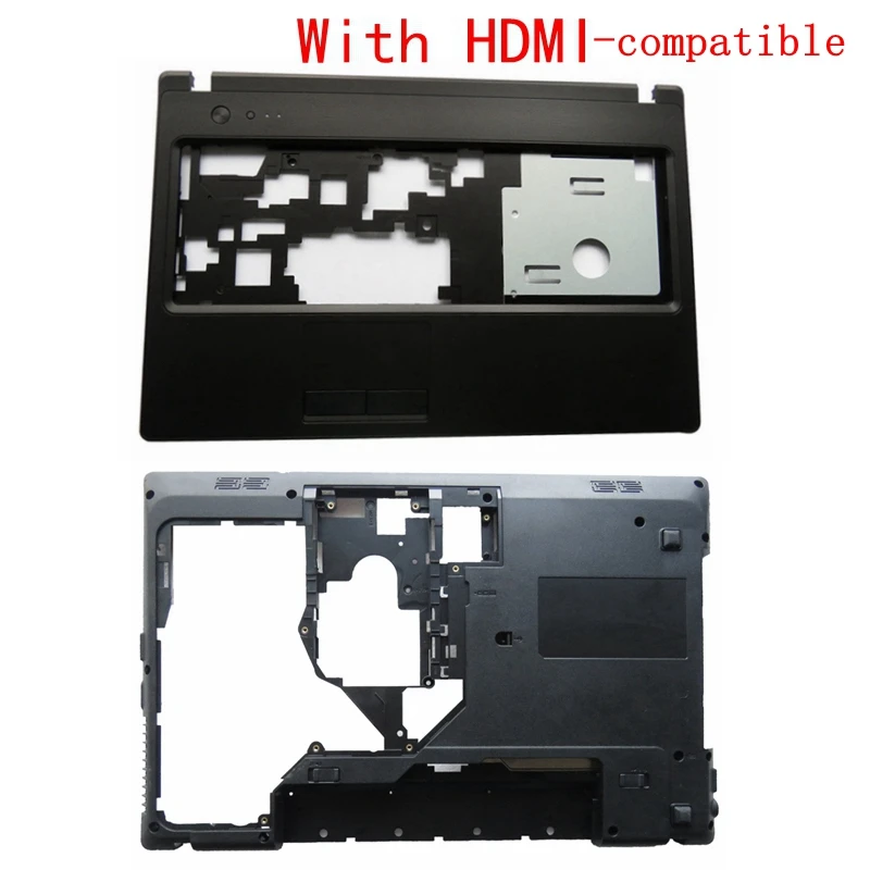 Новый чехол для Lenovo G570 G575 G575GX G575AX нижняя крышка корпуса и упор рук верхний с