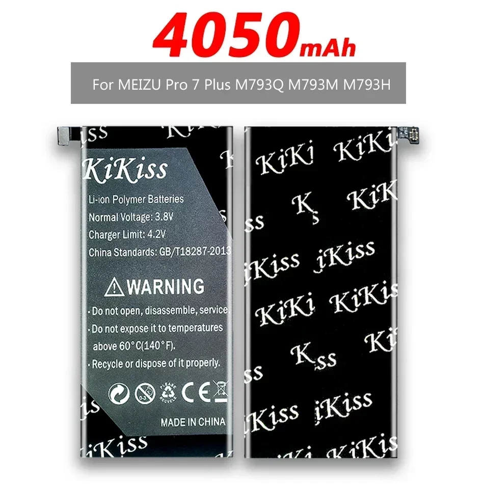 Аккумулятор KiKiss для Meizu BA793 аккумулятор мобильного телефона Pro 7 Plus M793Q M793M M793H 4050