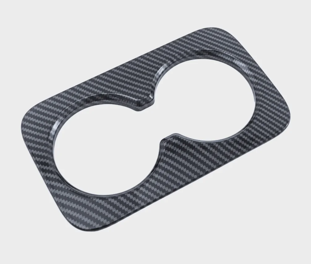 ABS углеродное волокно с рисунком чашки для воды украшение на задний подлокотник