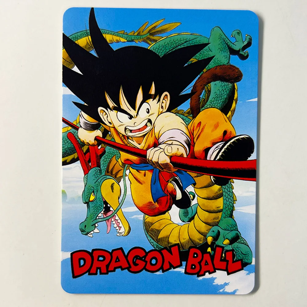 Коллекционная карта Anime Dragon Ball DIY ACG: Транк, Сон Гохан, Крилин, Веджета, Йонсей — улучшенная блестящая коллекция. Подарок на Рождество и День рождения. (art.: 3920dbfc97b81) - 3920dbfc97b81
