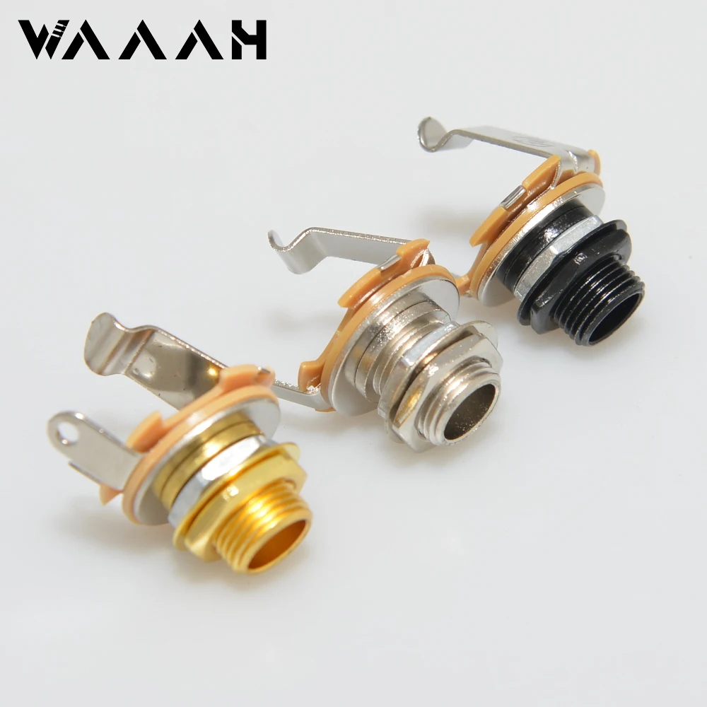 Входной разъем для электрогитары и бас-гитары waaah 1/4" | AliExpress