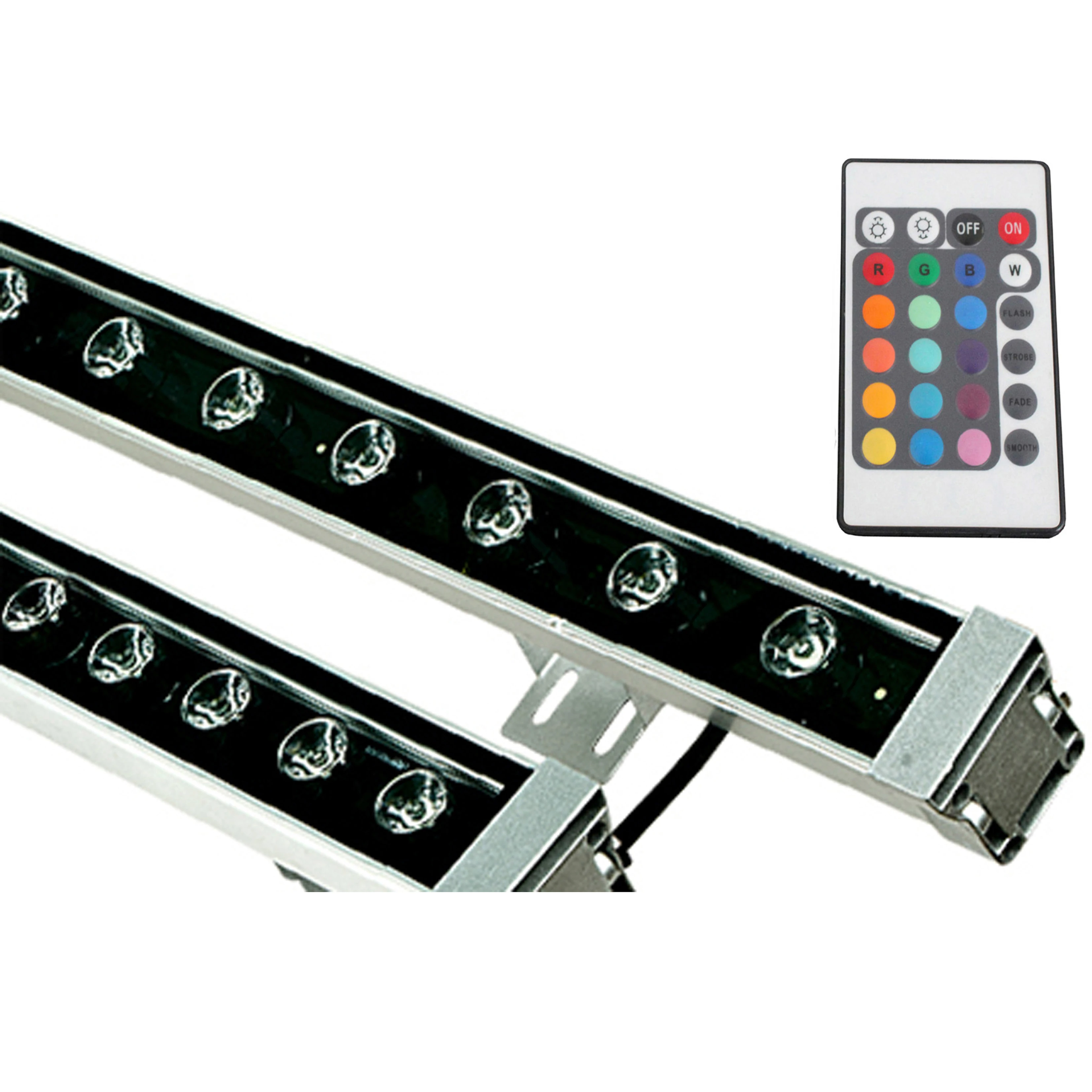 6 шт. 18 Вт RGB DMX512 светодиодный настенный светильник прожектор DMX изменение цвета