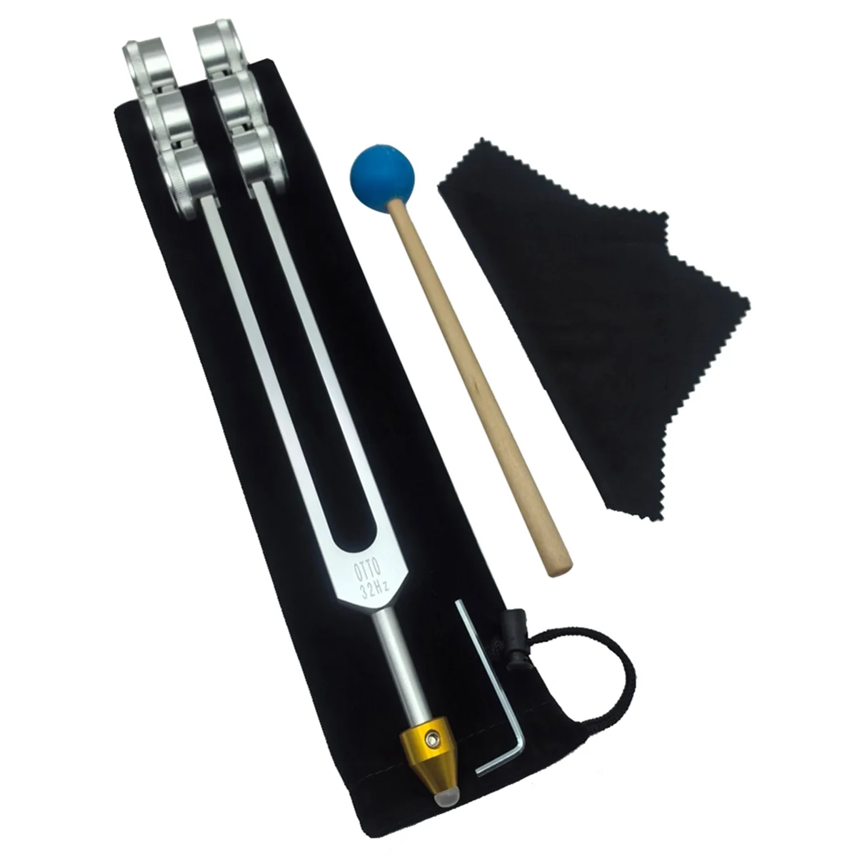 Набор вилок для настройки набор OTTO32HZ с основанием исцеления чакр звукотерапии