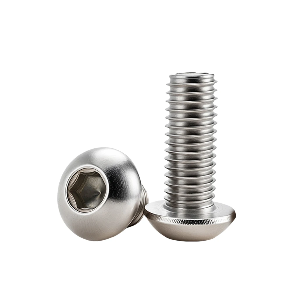 

Винт с шестигранной головкой из нержавеющей стали 304, металлические машинные болты M3 M4 M5 M6 M8 DIN912 DIN7991 ISO7380 A2, винты с шестигранной головкой