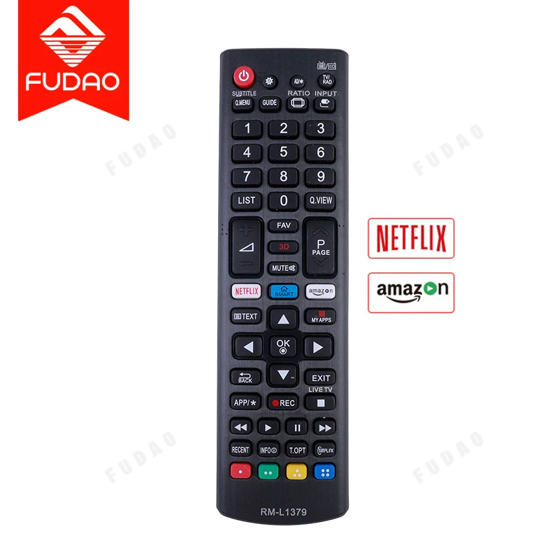

Universal remote control LED Smart TV remote controller in stock RM-L1379 TV Used For LG Buttons Full Function Standard