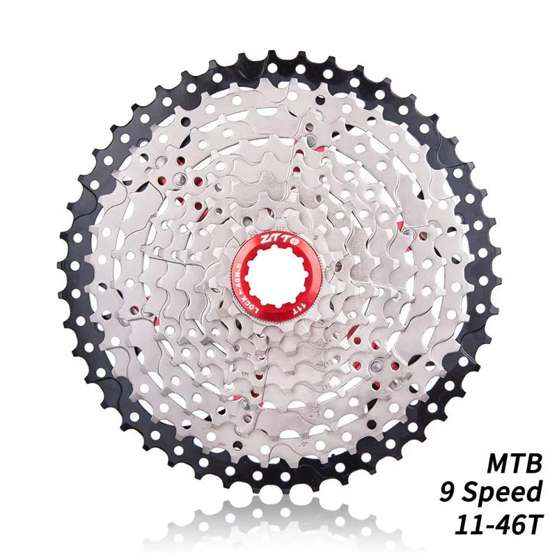 

Bicycle Freewheel Mountain Bike Accessories Bike Cassette 9-Speed 46T Bicycle Freewheel Part