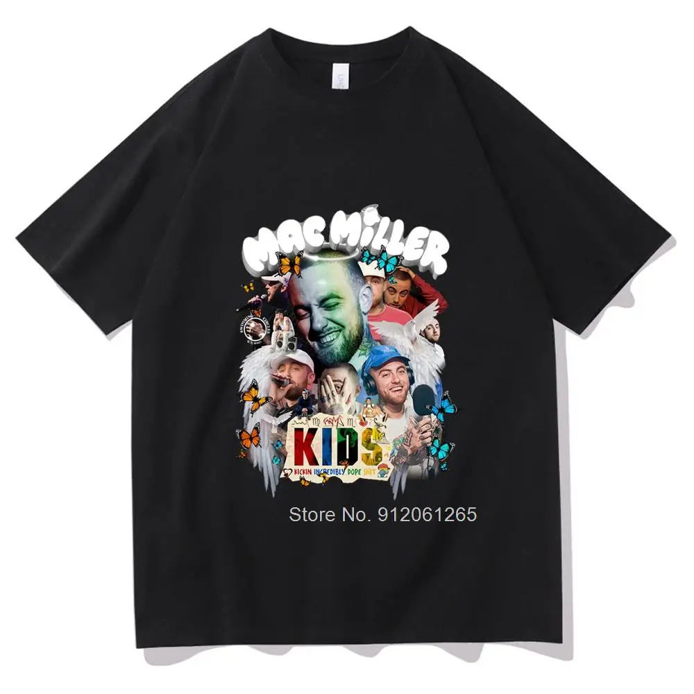 Детская футболка с принтом Mac Miller футболки Роберта Паттинсона графические