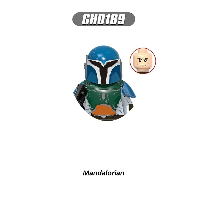 G0122 Star Wars Clone Troopers Imperial Stormtrooper Mini Robot Figure Toy mandalorian Hot Toys mini building block mould king