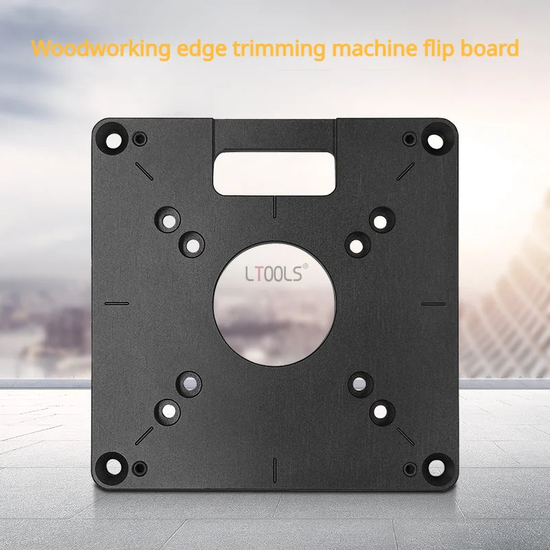 

Woodworking Edge Trimming Machine Flip Board Electric Wood Milling 120 Aluminum Alloy CNC Small Gong Machine Flip Table Tools