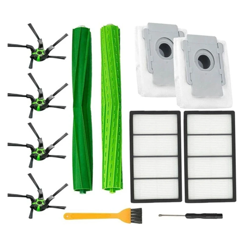 

Promotion!Roll Brush Filters Dust Bag Replacement For IRobotFor Roomba S9 S9+ Sweeping Robot Vacuum Cleaner Parts Accessories
