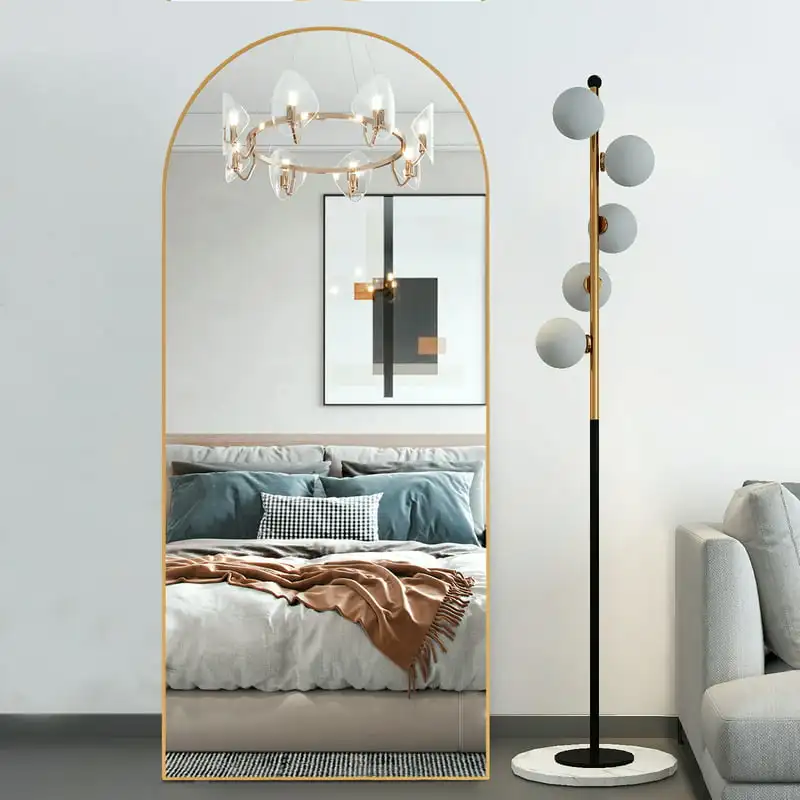 

65"x22" Arch Mirror Full Length Floor Mirror Arched Mirror Full Body Mirror Standing