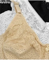 ruralbras sexy beautiful lace bra fit well comfy bras for women push up soft support nice cotton material for coolness decent bh