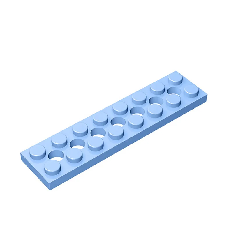 

10 шт. 3738 пластина 2x8 7 отверстий MOC кирпич детали конструктора аксессуары для сборки Сменный переключатель частицы DIY Детский подарок игрушка