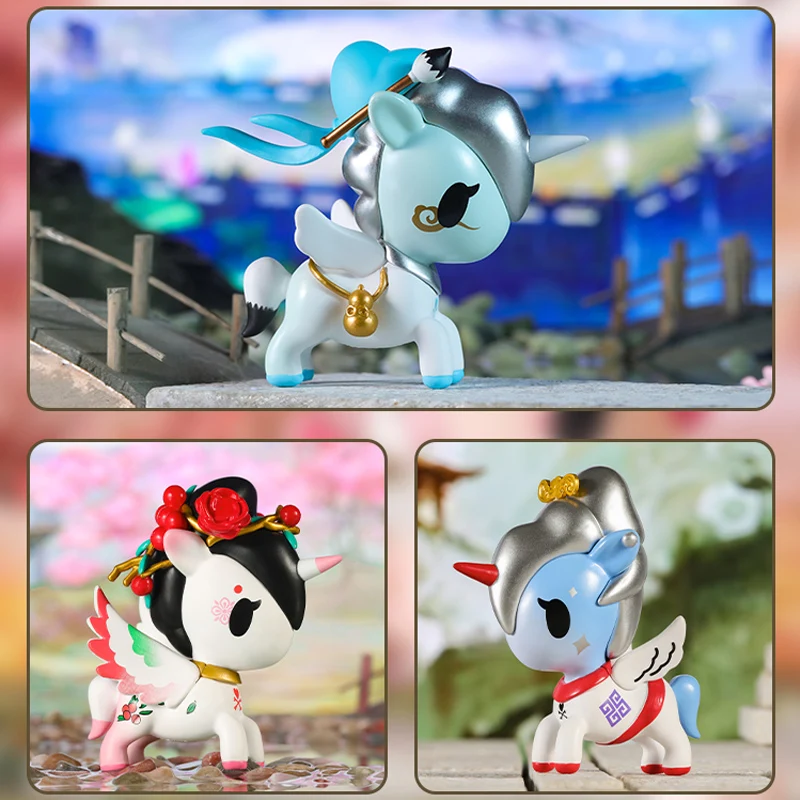 Tokidoki Taoqi Duoqi Единорог мечта вернуться к династии Хань и Тан серии Mystery глухая