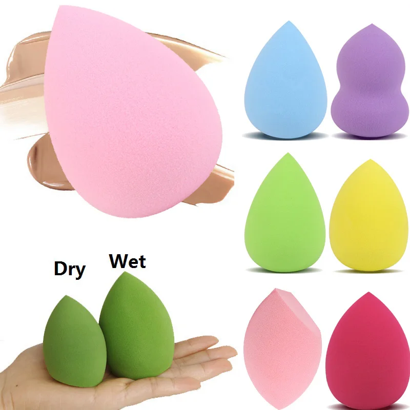 

19 Styles Cosmetic Puff Powder Puff Smooth Women's Makeup Foundation Sponge Beauty to Make Up Accessories Water-Drop/Gourd Shape