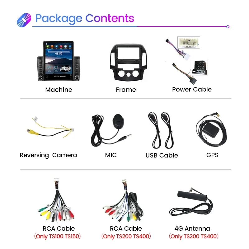 Радиоавтомагнитола Style Android 10 4+64G All In One с мультимедийным видеоплеером и интеллектуальной системой для Hyundai I30 1 FD 2007-2012 on.