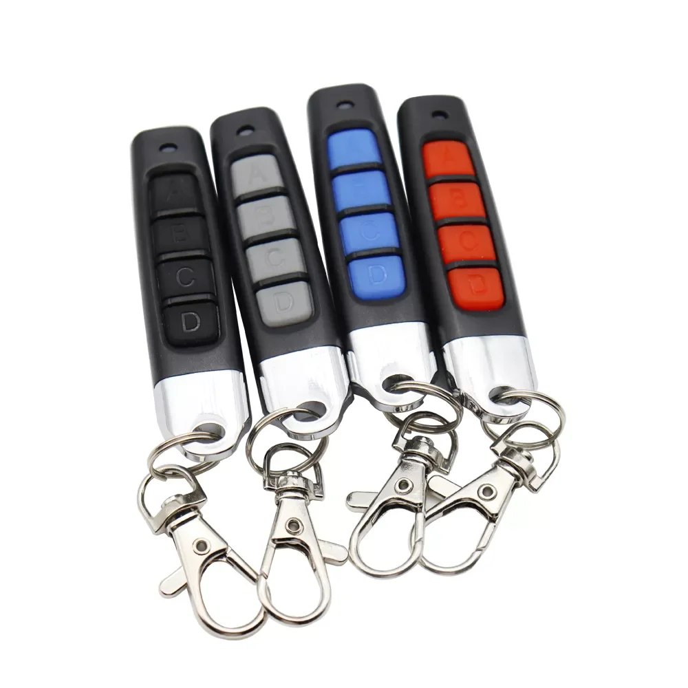 

Remote Control 433MHz Universal 4 Keys Copy Garage Remote Control Cloning Gate Remote Controller Duplicator Key